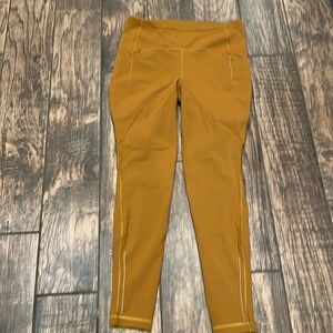 Lululemon swift speed high rise leggings size 10 spiced bronze